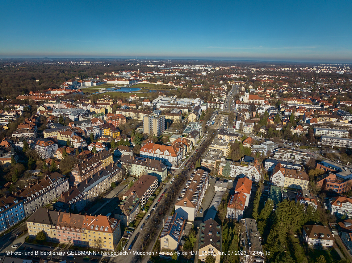 07.01.2023 - Umgebung vom Schloß Nymphenburg